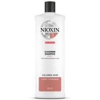 Nioxin шампунь очищающий для окрашенных волос с тенденцией к истончению 300 мл, 1000 мл