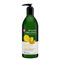 Avalon Organics Hand & Body Lotion Lemon - Avalon Organics лосьон для рук и тела для всех типов кожи с маслом лимона