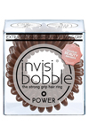Invisibobble POWER Pretzel Brown - Invisibobble POWER Pretzel Brown резинка для волос коричневая, 3 шт