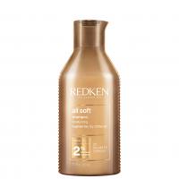 Redken All Soft Shampoo for Dry Hair - Redken шампунь с аргановым маслом для сухих и ломких волос